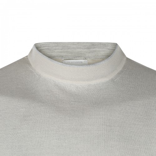 GREY WOOL KNITWEAR