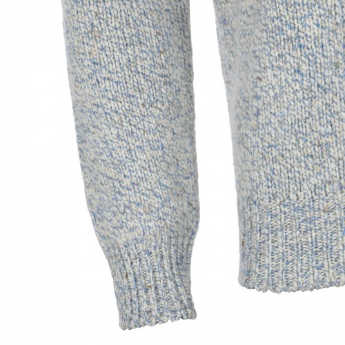 GREY WOOL KNITWEAR