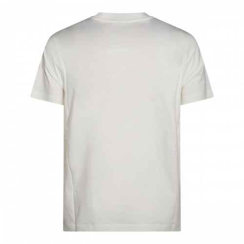 WHITE COTTON T-SHIRT