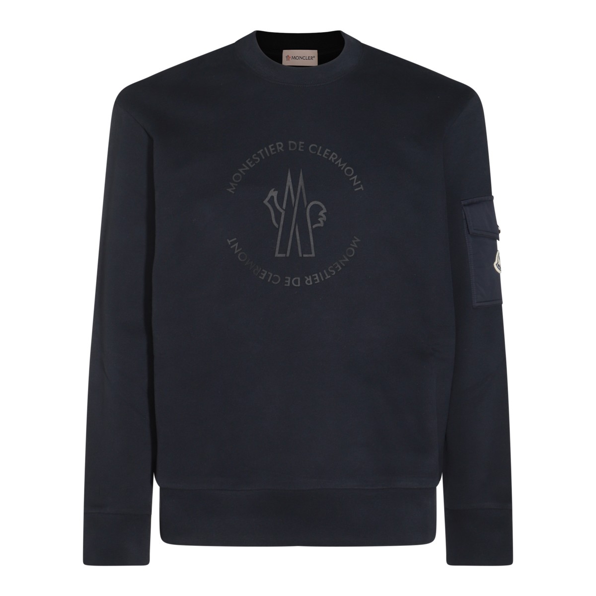 BLUE COTTON SWEATSHIRT