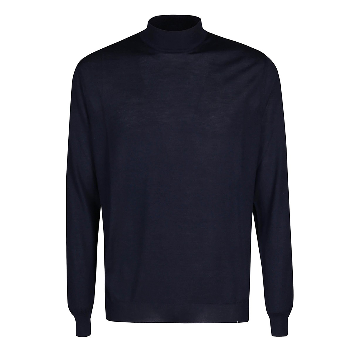 BLUE WOOL KNITWEAR