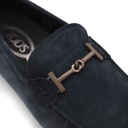 NAVY LOAFERS