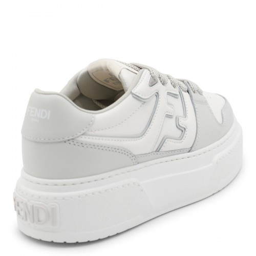 WHITE LEATHER SNEAKERS