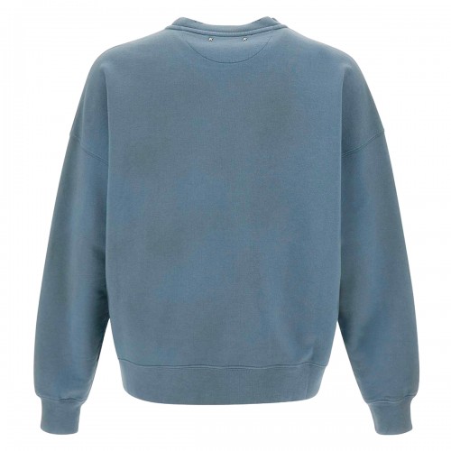 BLUE COTTON SWEATSHIRT