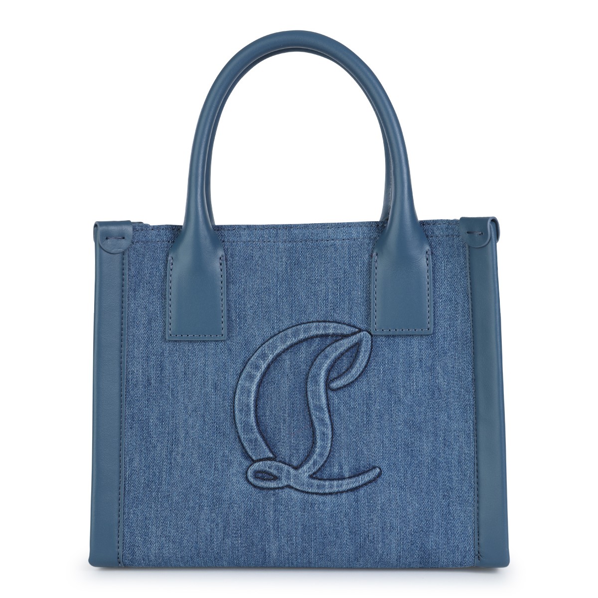 BLUE DENIM DE BY SIDE TOTE BAG