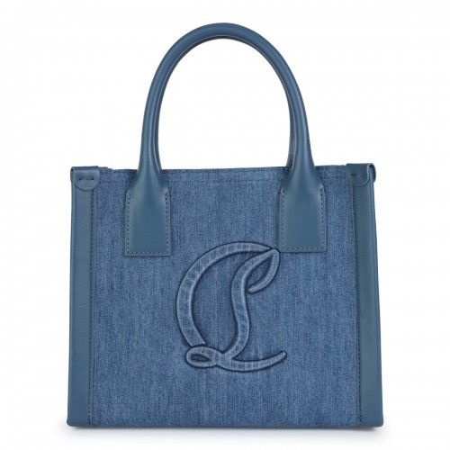 BLUE DENIM DE BY SIDE TOTE BAG