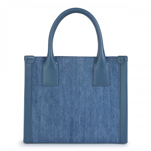 BLUE DENIM DE BY SIDE TOTE BAG