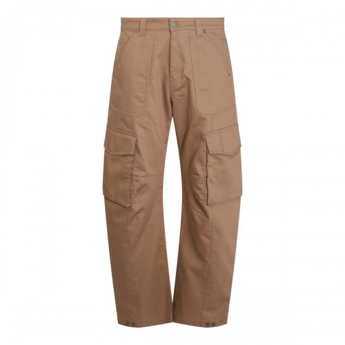 KHAKI BEIGE COTTON PANTS