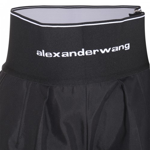 BLACK COTTON SHORTS