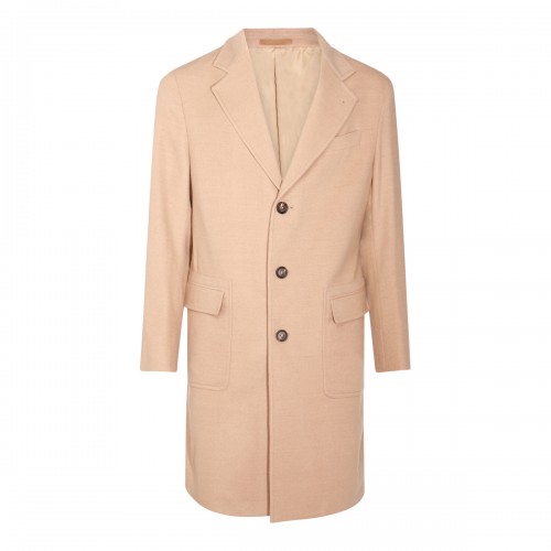 CAMEL WOOL COAT