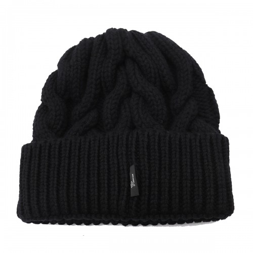 BLACK WOOL HAT