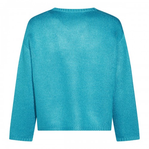 LIGHT BLUE SILK KNITWEAR 2
