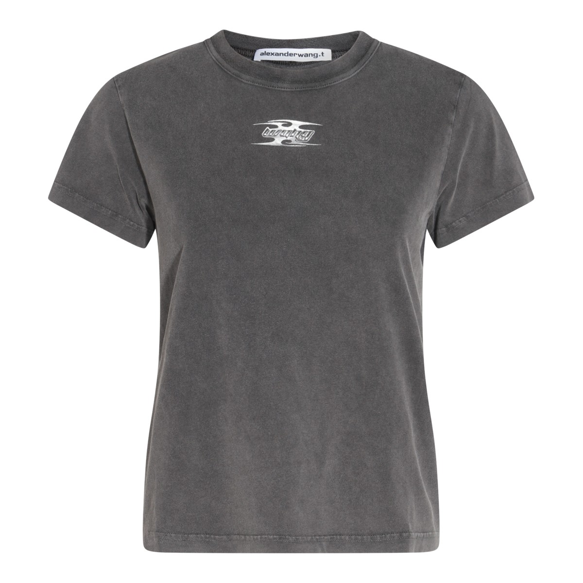 GREY COTTON T-SHIRT