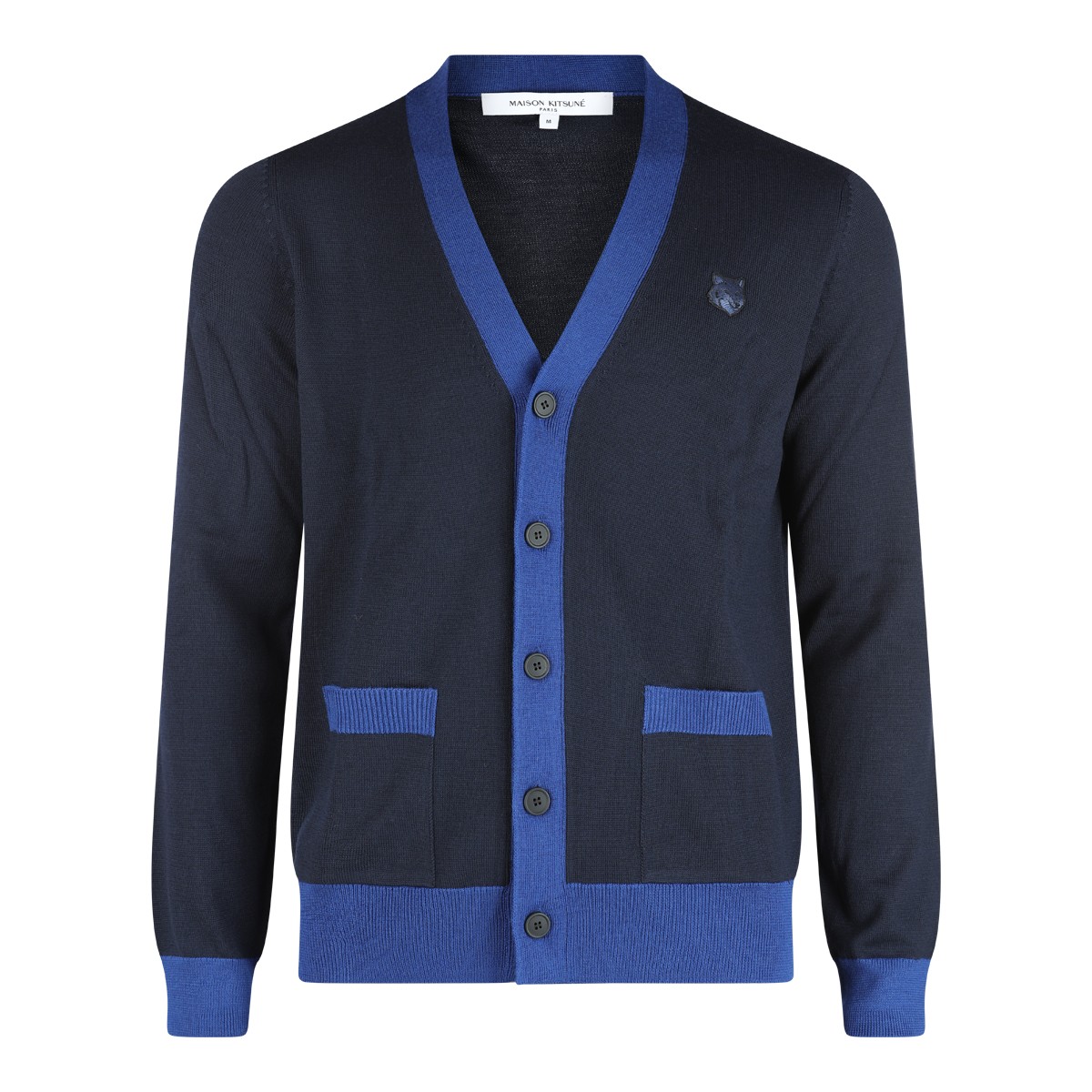 BLUE WOOL KNITWEAR