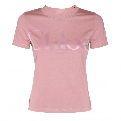 PINK COTTON T-SHIRT