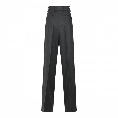 DARK GREY WOOL PANTS 2