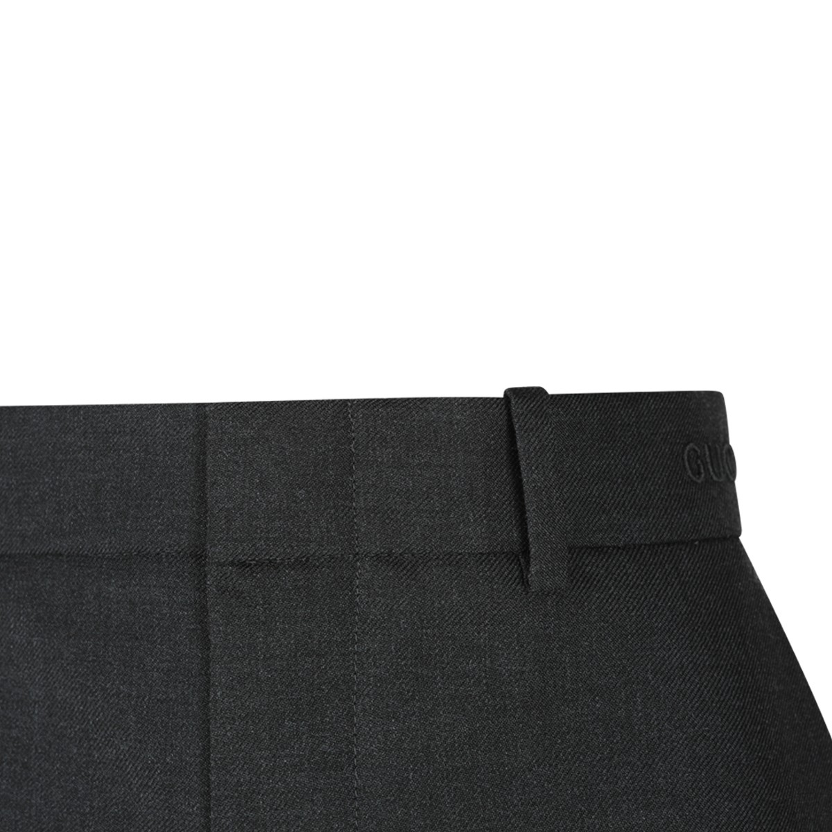 DARK GREY WOOL PANTS DARK GREY WOOL PANTS