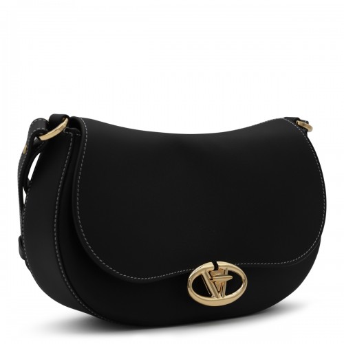 BLACK LEATHER OVHAL... 2