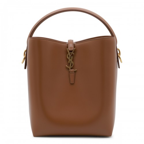 BROWN LEATHER SATCHEL