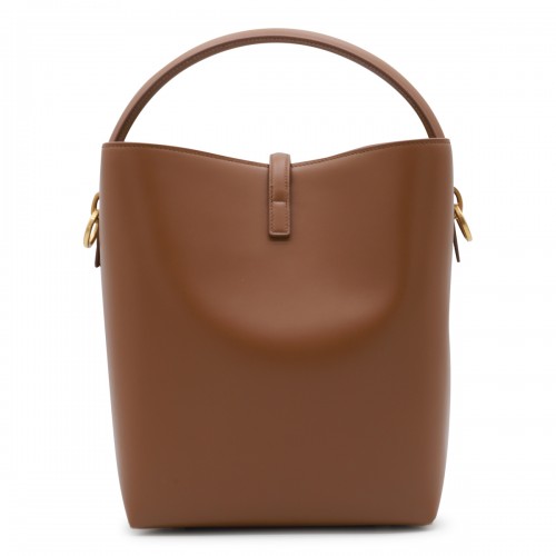 BROWN LEATHER SATCHEL