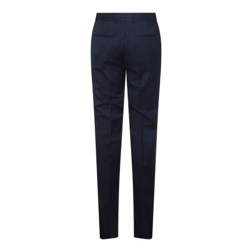 BLUE WOOL PANTS