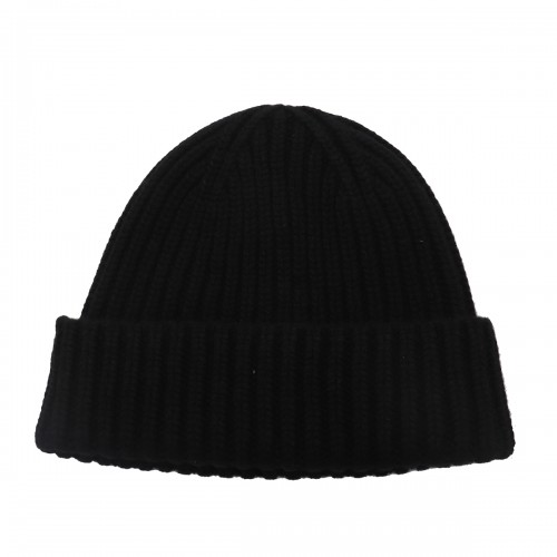 BLACK WOOL HAT