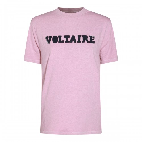 PINK COTTON T-SHIRT