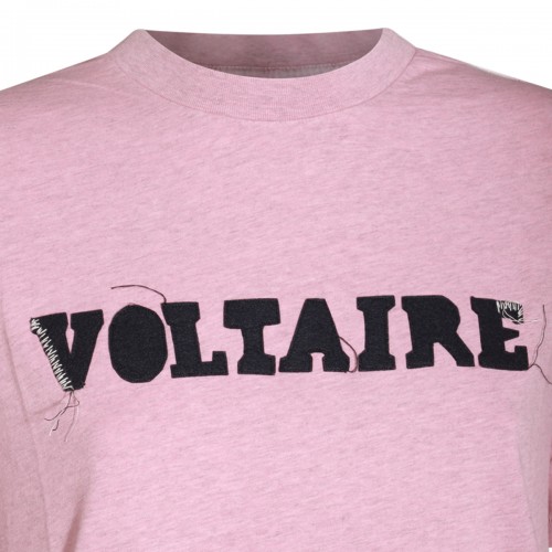 PINK COTTON T-SHIRT