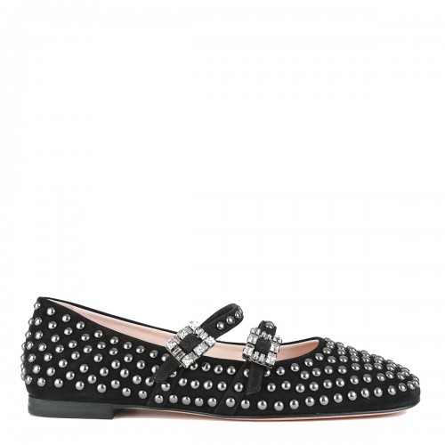 BLACK LEATHER FORMAL SHOES