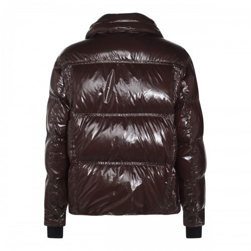 DARK BROWN DOWN JACKET