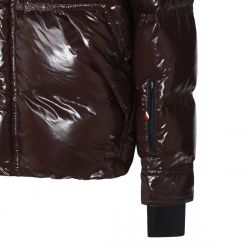 DARK BROWN DOWN JACKET