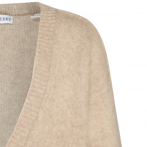 BEIGE WOOL KNITWEAR