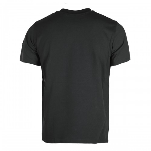 BLACK COTTON T-SHIRT