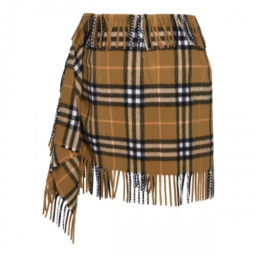 BROWN WOOL SKIRT 2