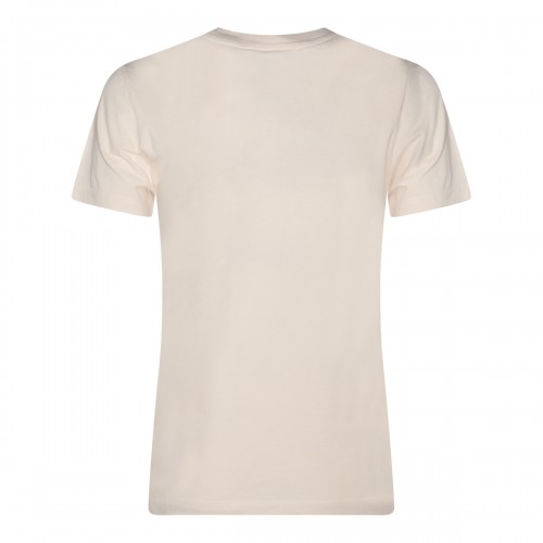 BEIGE COTTON T-SHIRT