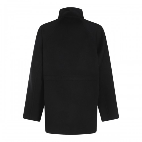 BLACK WOOL COAT