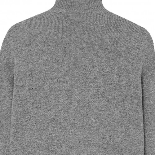 GREY WOOL KNITWEAR