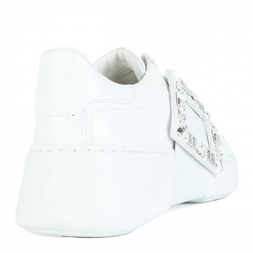 WHITE LEATHER FORMAL SHOES