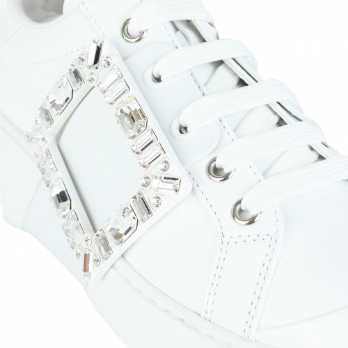 WHITE LEATHER FORMAL SHOES