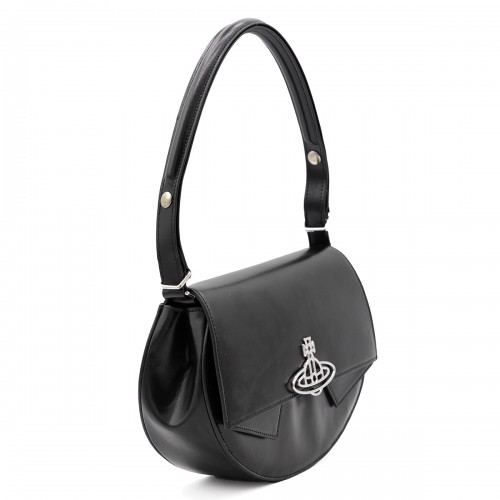 BLACK SADIE SHOULDER BAG