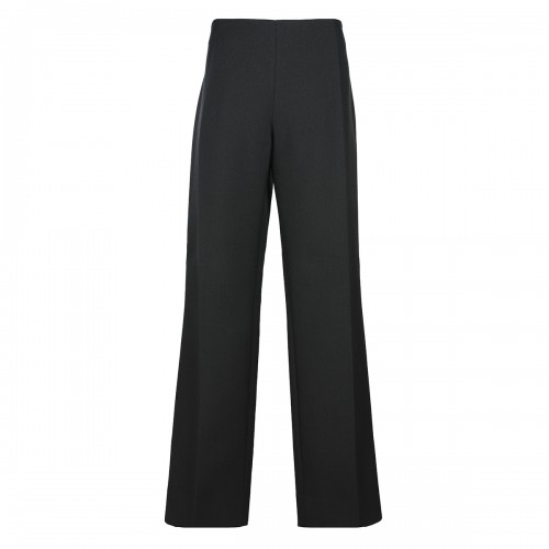 BLACK WOOL PANTS