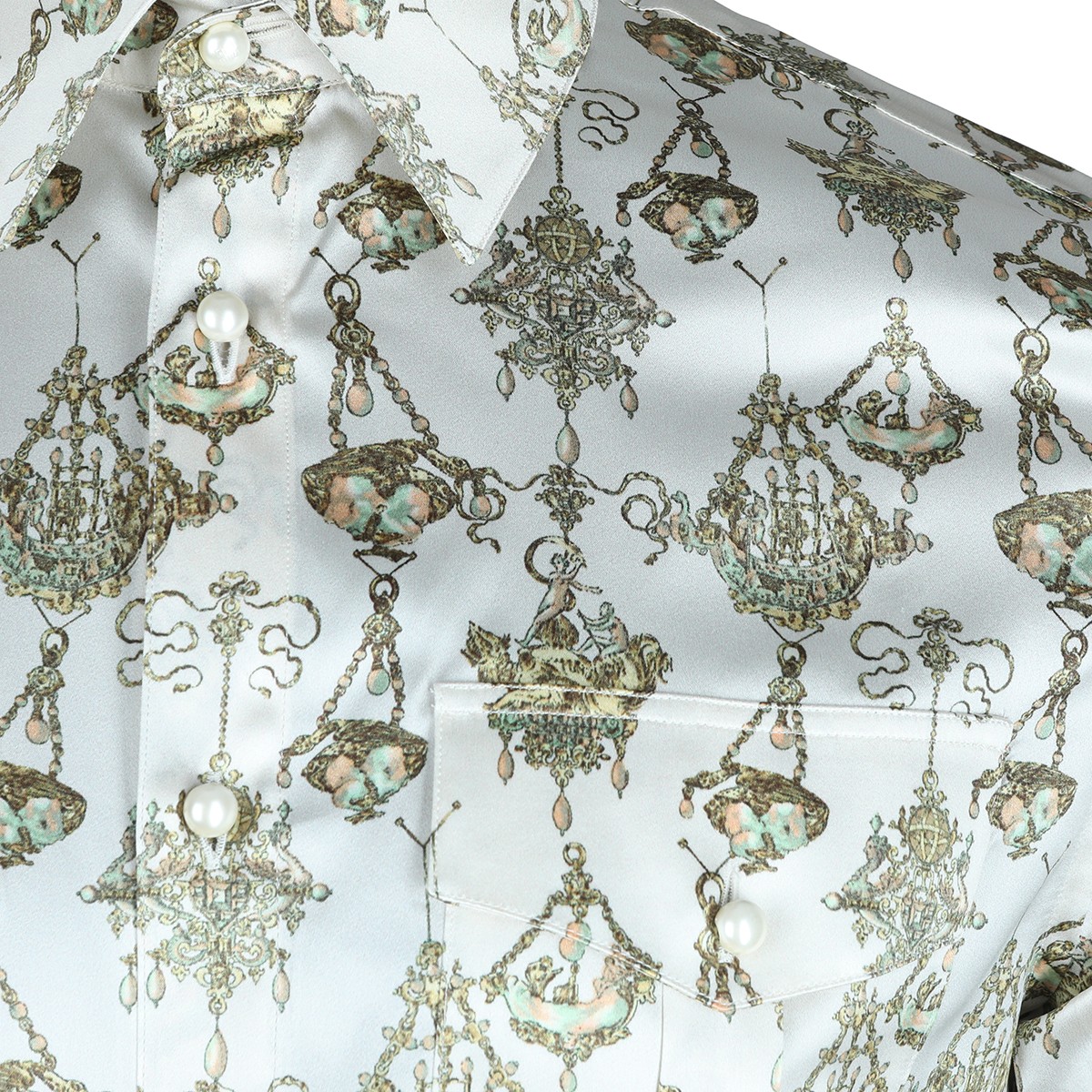 CREAM SILK SHIRT CREAM SILK SHIRT