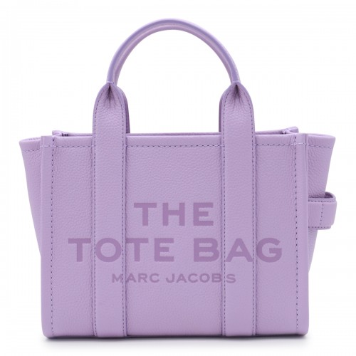 LILAC LEATHER SMALL THE TOTE BAG