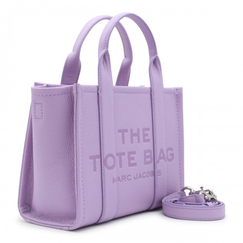 LILAC LEATHER SMALL THE TOTE BAG