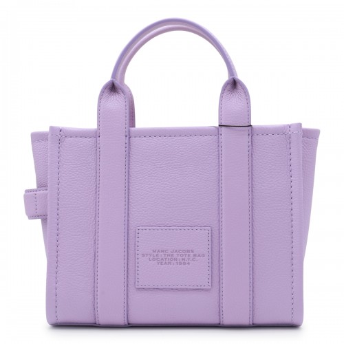 LILAC LEATHER SMALL THE TOTE BAG