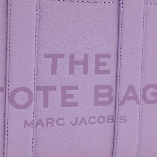 LILAC LEATHER SMALL THE TOTE BAG