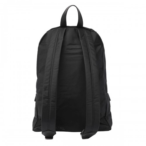 BLACK NYLON THE LARGE BACKPACK