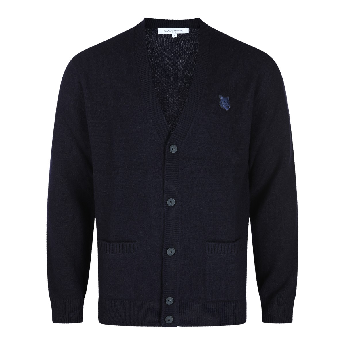 NAVY BLUE WOOL KNITWEAR