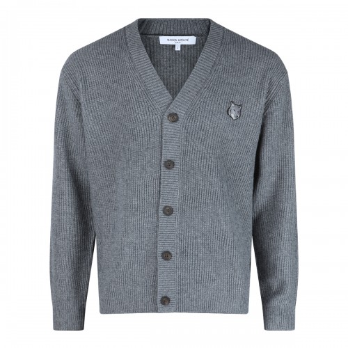 GREY WOOL KNITWEAR