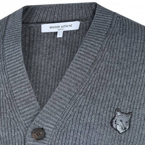 GREY WOOL KNITWEAR